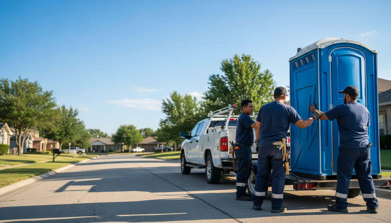 Portable Toilet Rental in Pleasantville, IA near me